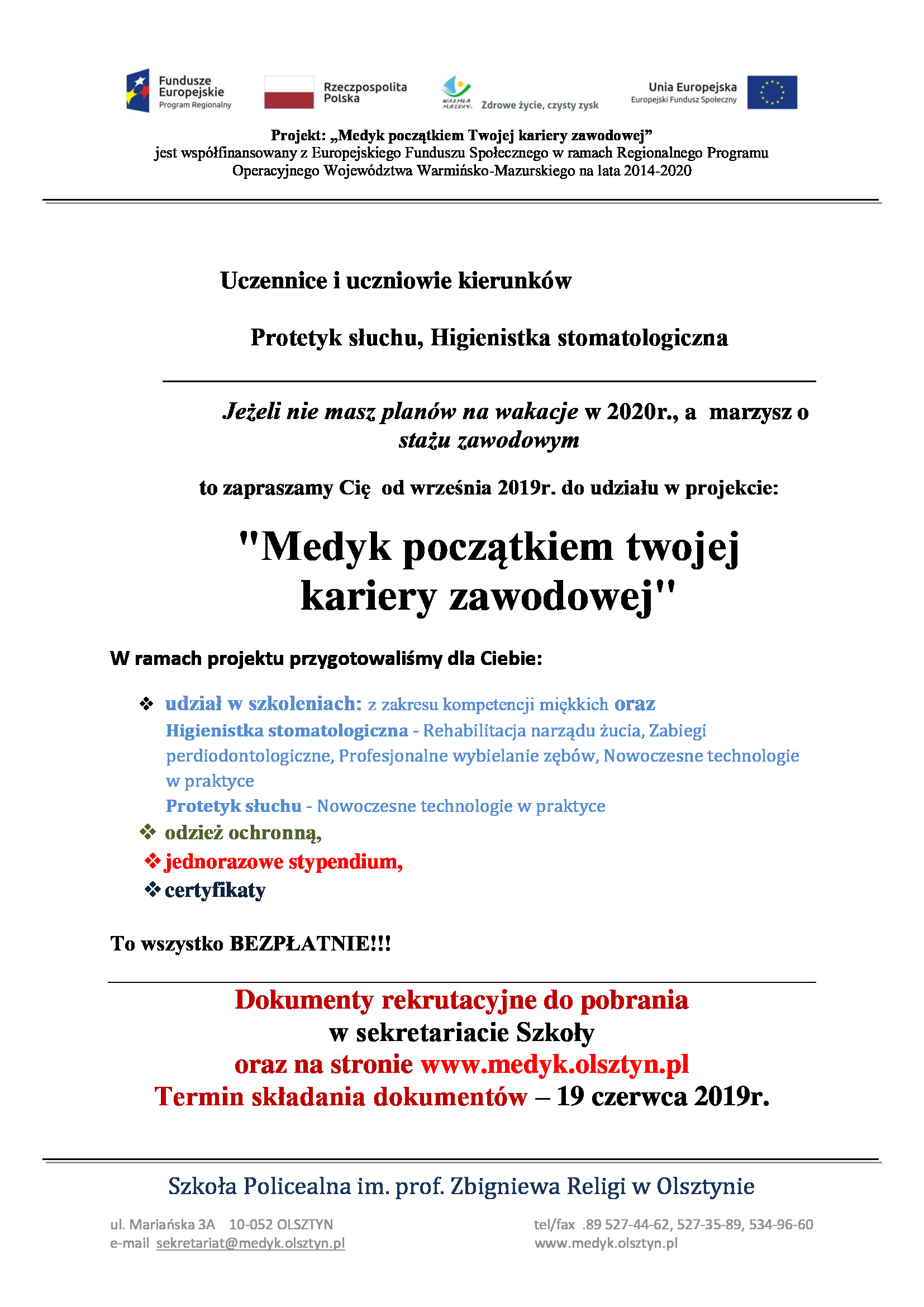 Plakat projektu — str. 2